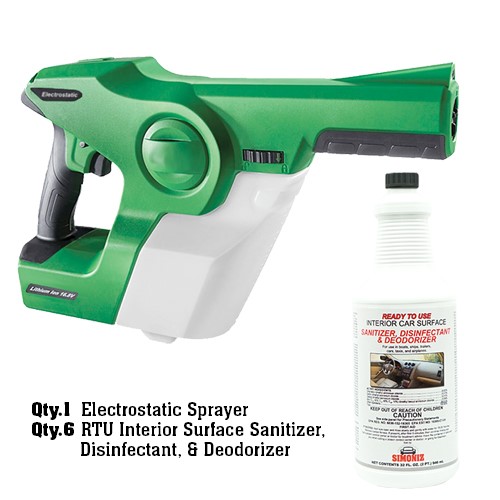 Simoniz Electrostatic Sprayer Sanitation Kit