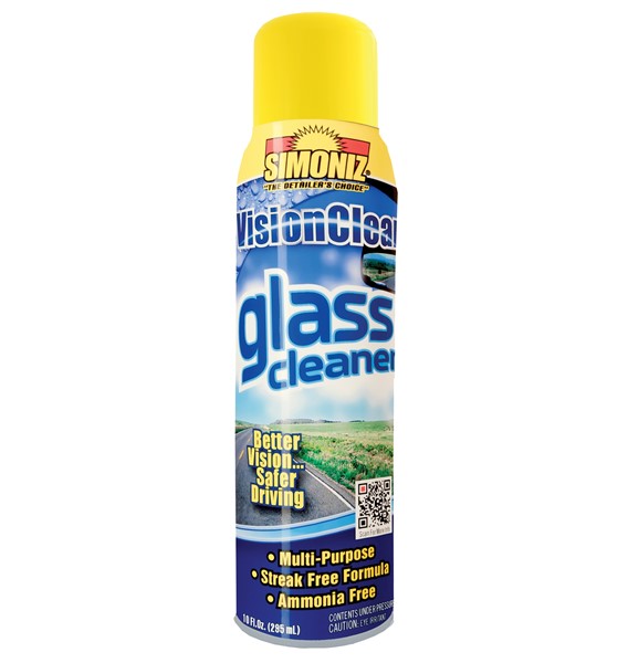 Simoniz Vision Clear Aerosol - Simoniz Glass Cleaner
