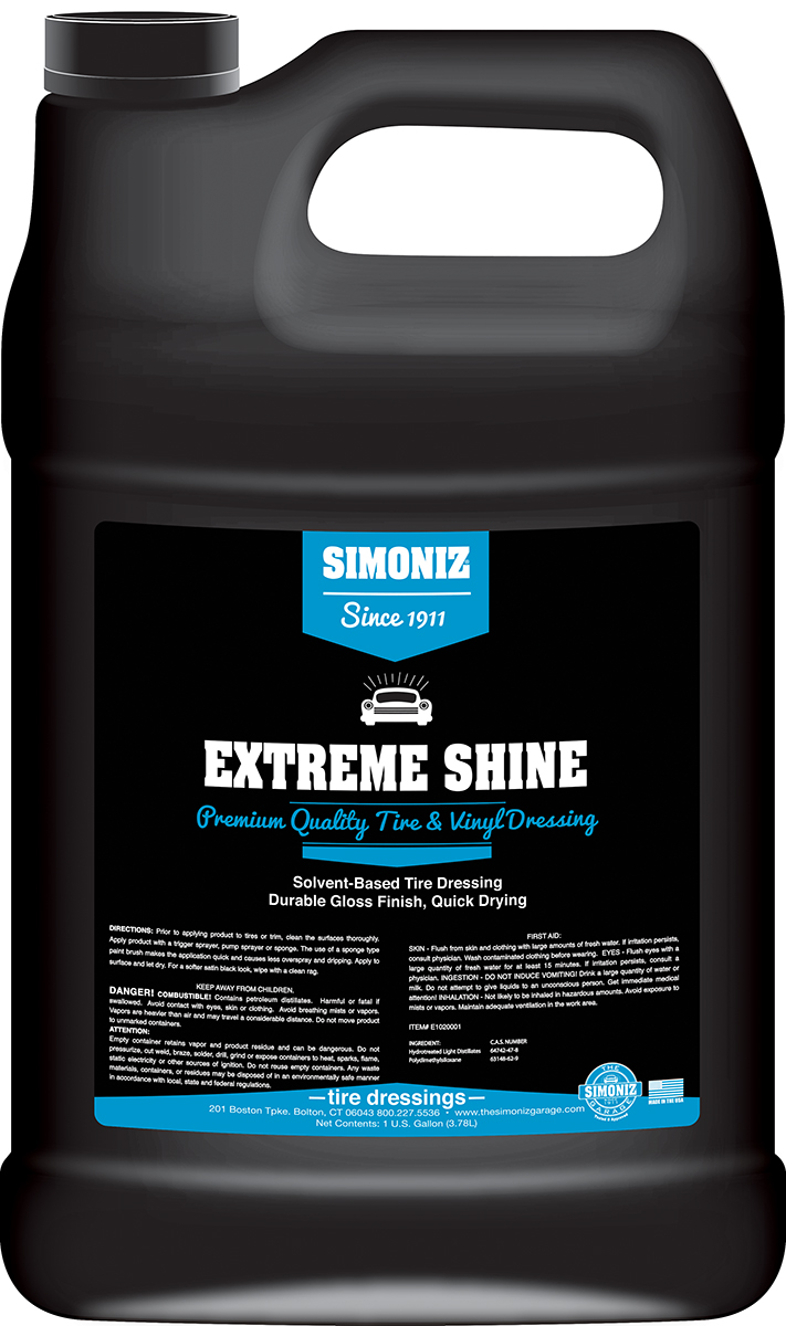 Extreme Tire Shine Tire Shine Dressing The Simoniz Garage